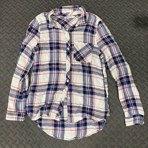 Red, white, and blue flannel